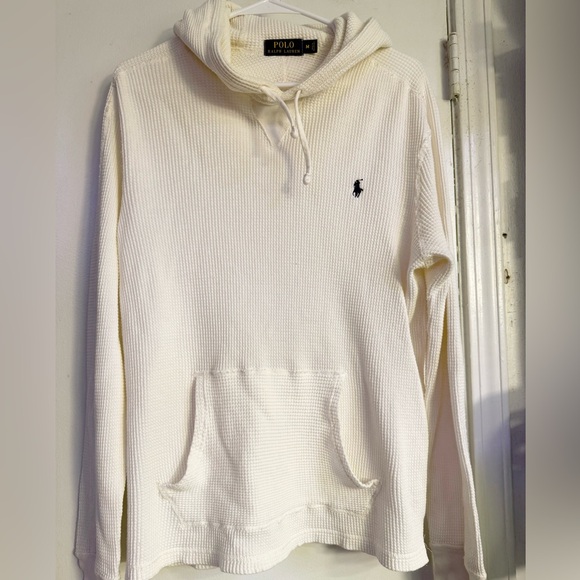 Polo Ralph Lauren Tops - Polo Ralph Lauren waffle knit thermal hoodie